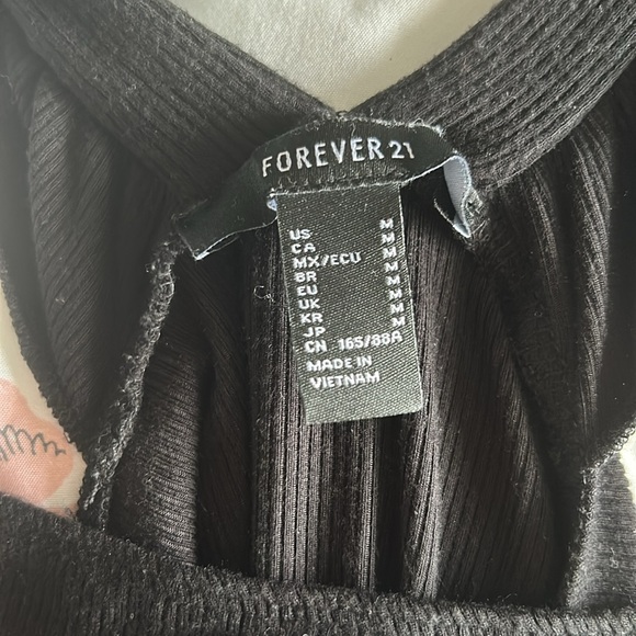 Forever 21 Ruffle Tank Bodysuit - Medium - Picture 4 of 5